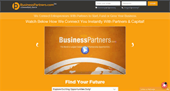 Desktop Screenshot of businesspartners.com